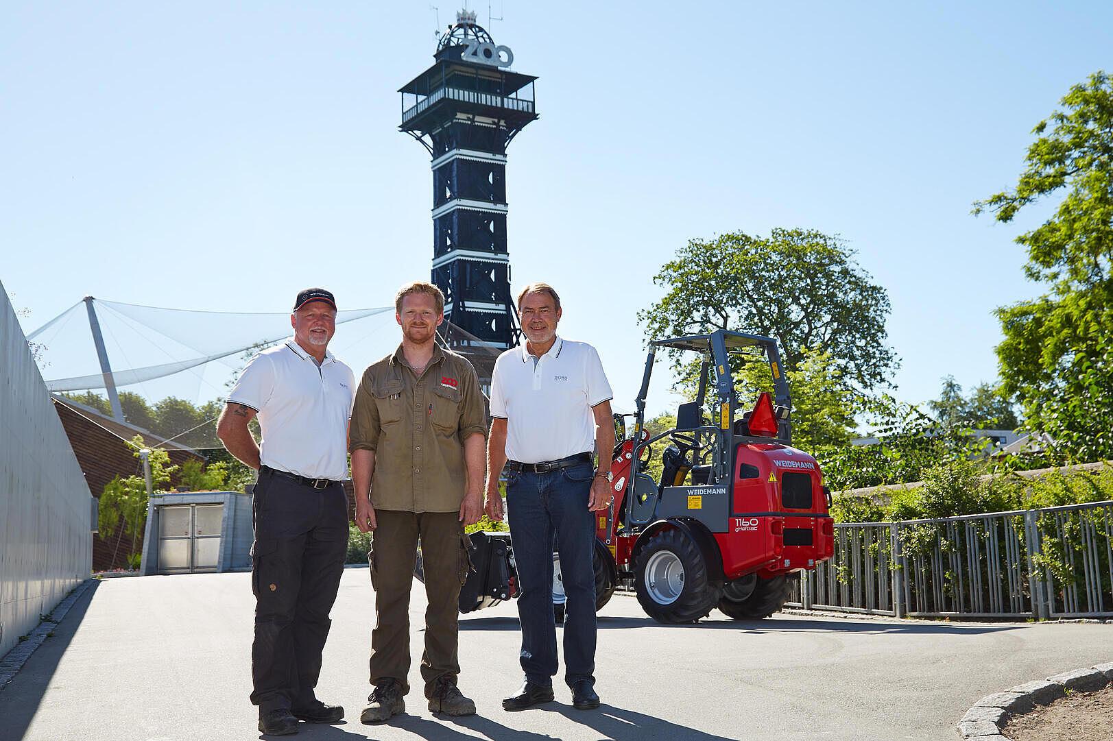 Weidemann 1160 eHoftrac im Einsatz