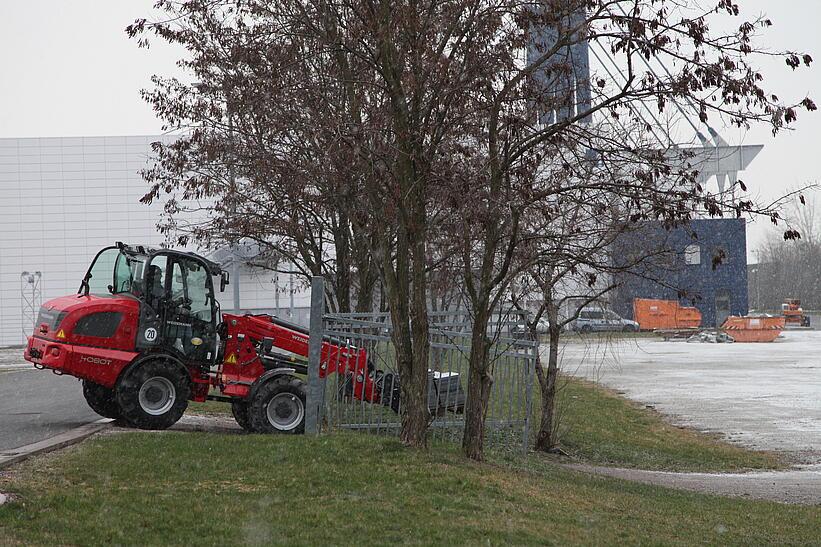 Weidemann Teleskopradlader 4080T im Einsatz