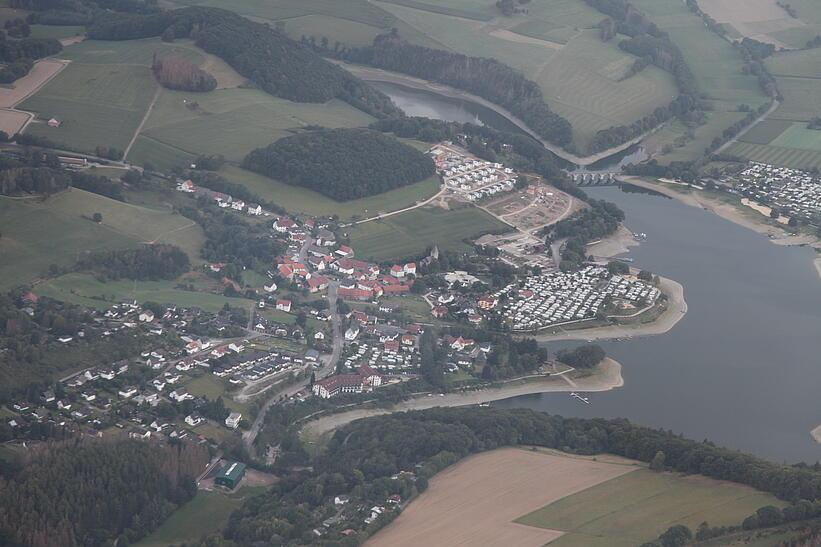 Luftaufnahme Diemelsee