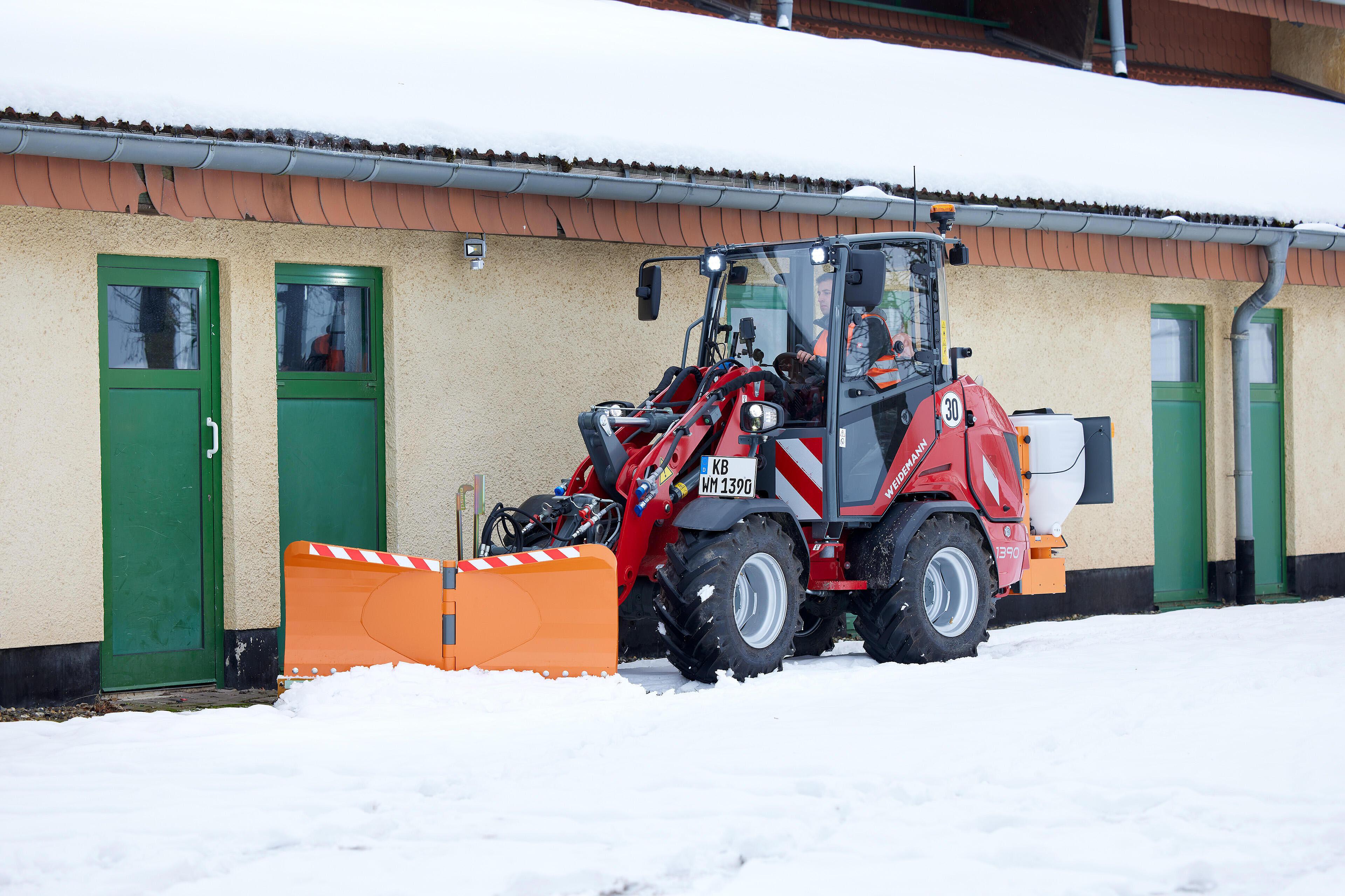 Weidemann Hoftrac 1390 im Einsatz