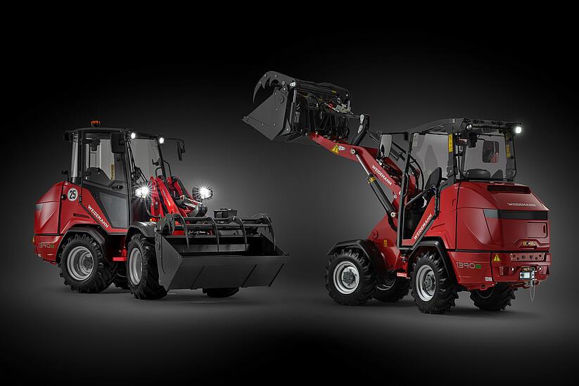 Weidemann Hoftrac 1390e lightning, studio