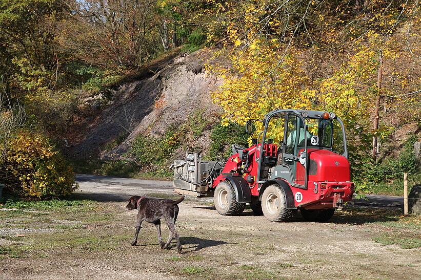 Weidemann Hoftrac 1770 im Einsatz