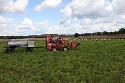 Weidemann Hoftrac 1160 im Einsatz