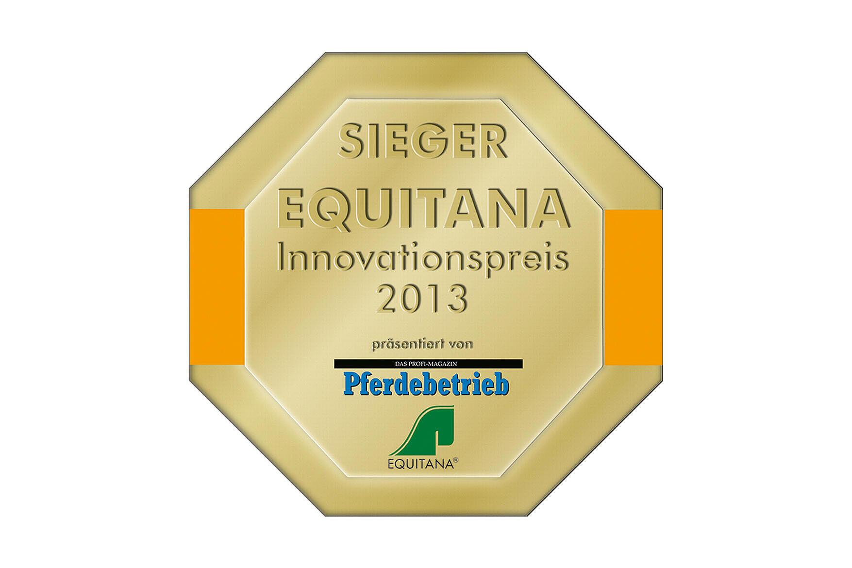 Logo Innovationspreis vls (Vertical Lift System) Messe Equitana