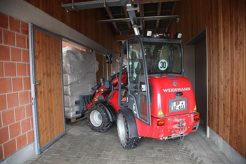 Weidemann Hoftrac 1280 im Einsatz