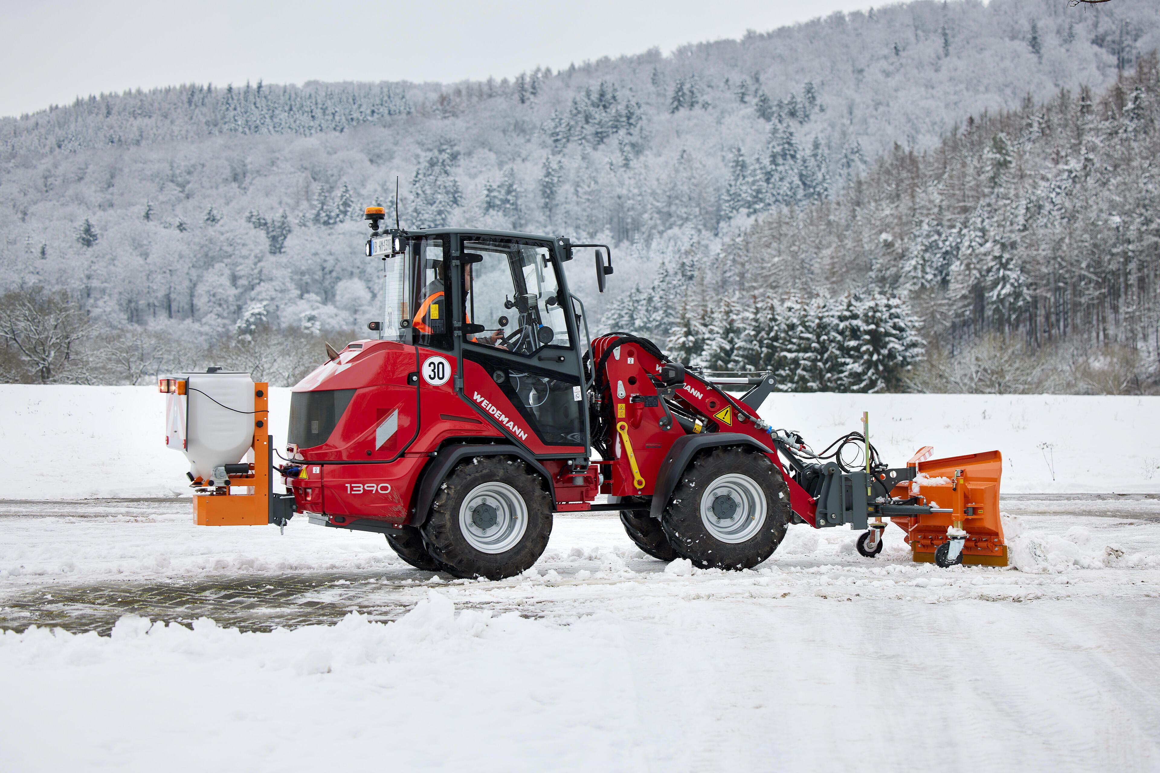 Weidemann Hoftrac 1390 im Einsatz