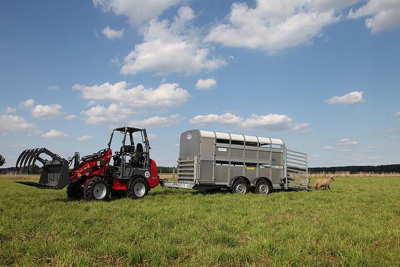 Weidemann Hoftrac 1160 im Einsatz