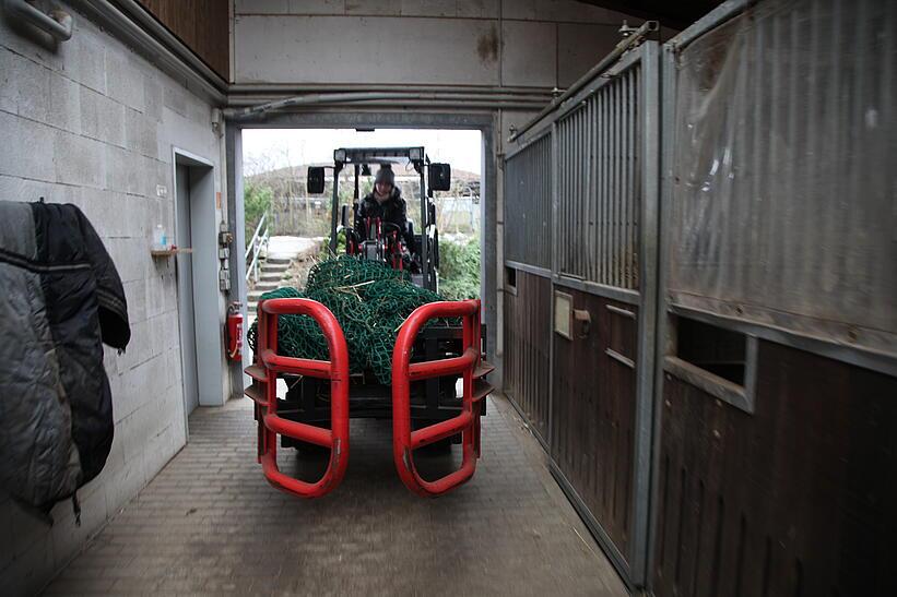 Weidemann 1160 eHoftrac im Einsatz