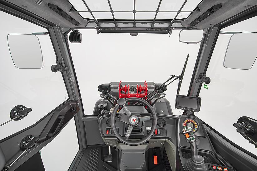 Weidemann wheel loader 2060, 3060, 4060 in studio, Operating philosophy