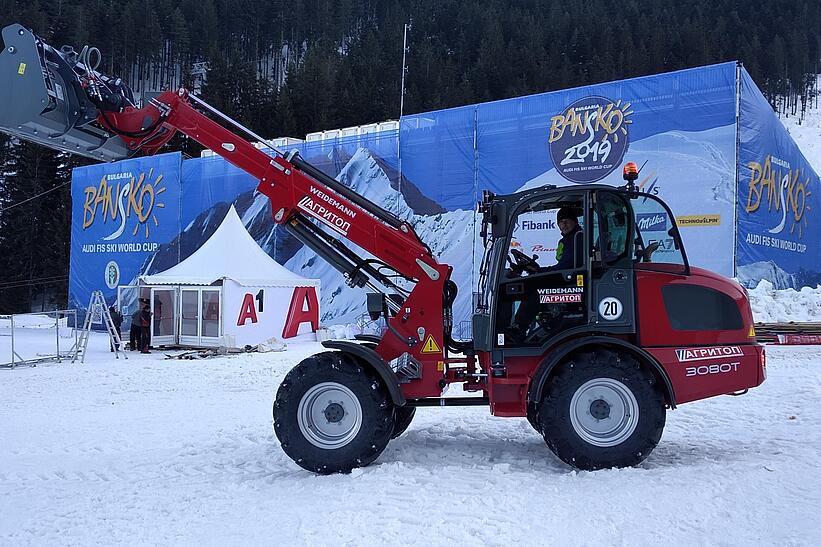 Weidemann Teleskopradlader 3080T im Einsatz