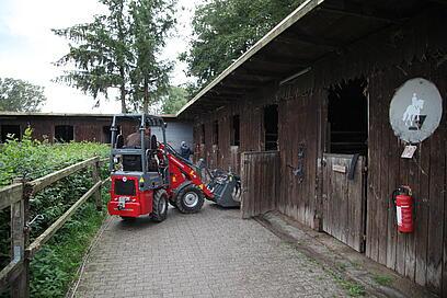 Weidemann Hoftrac 1140 im Einsatz