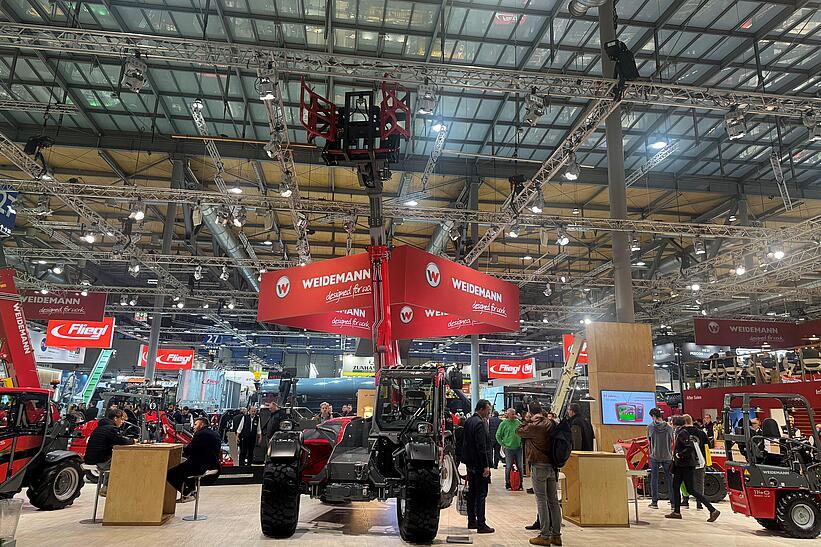 Weidemann Messestand EuroTier 2024