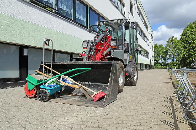 Weidemann Hoftrac 1280 im Einsatz