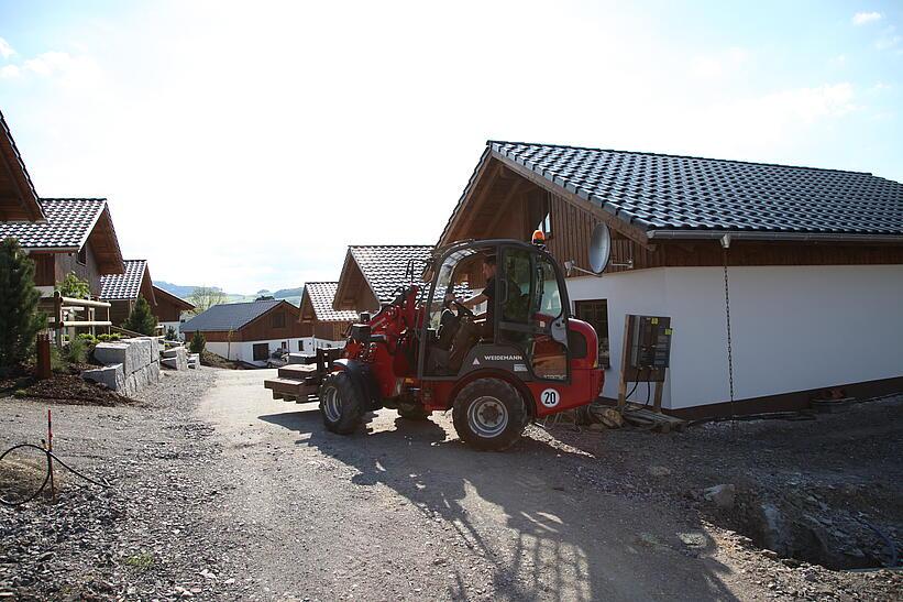 Weidemann Hoftrac 1370 im Einsatz