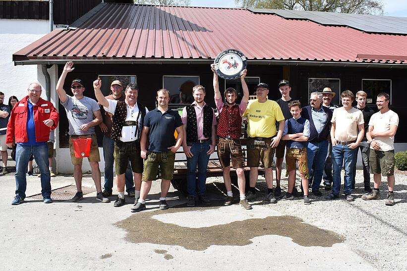 Gruppenbild, Hoftrac-Treffen