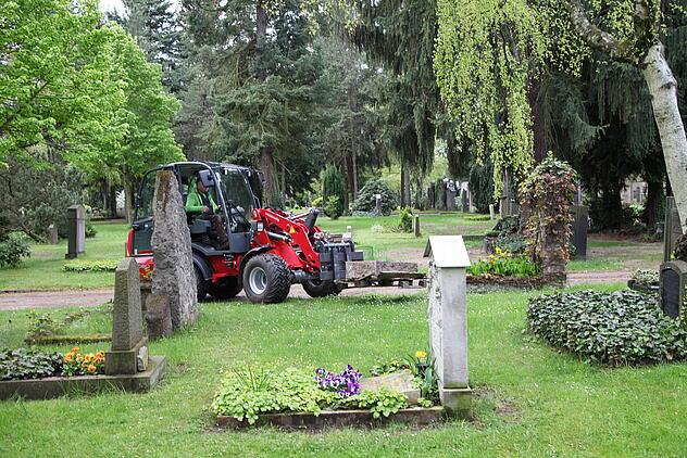 Weidemann Radlader 2080 im Einsatz