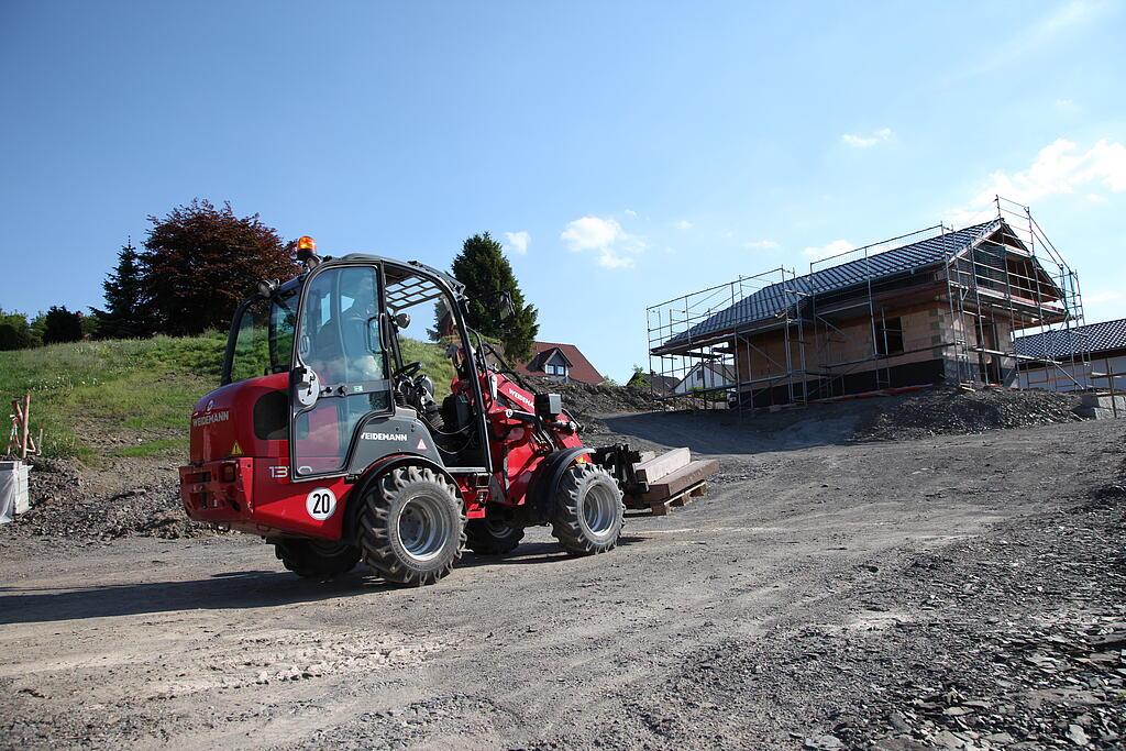 Weidemann Hoftrac 1370 im Einsatz