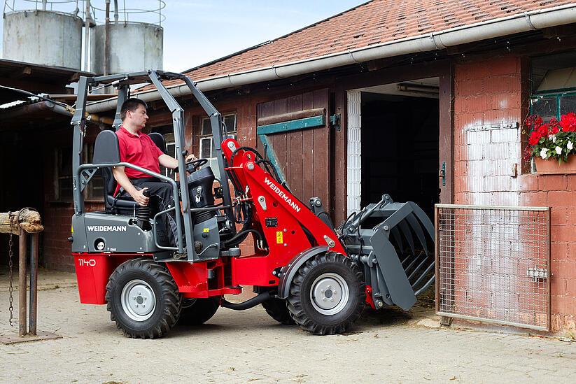 Weidemann Hoftrac 1140, Efficiency