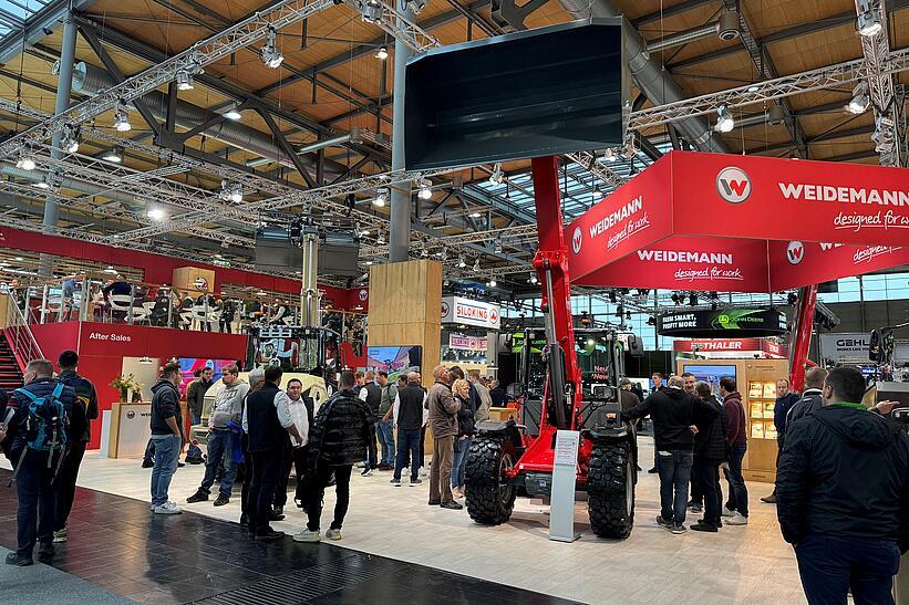 Weidemann Messestand EuroTier 2024