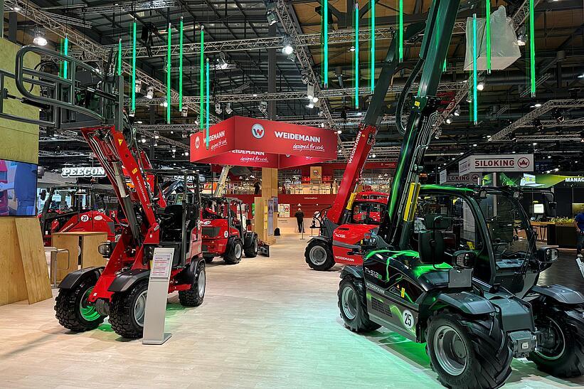 Weidemann Messestand EuroTier 2024