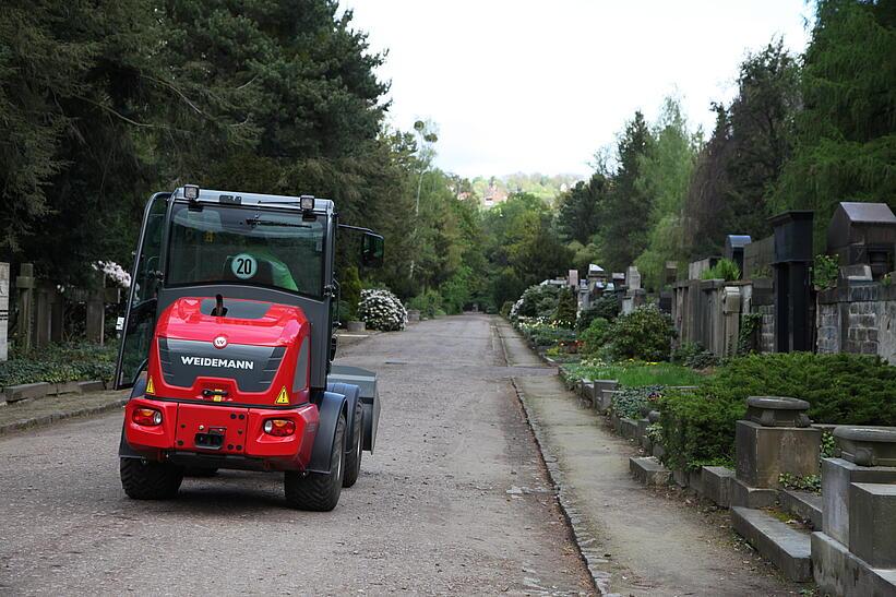 Weidemann Radlader 2080 im Einsatz