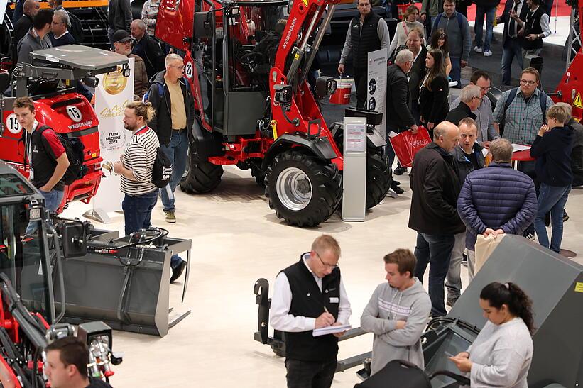 Weidemann Messestand Agritechnica 2023